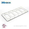 5 Gang GFCI Decora Wall Plate